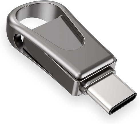 Sanfeya 64GB USB C Flash Drive, 2-in-1 OTG USB 3.0 Thumb Drive, Dual