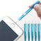 Epivol 5 Pack Phone Charge Port Cleaning Tool kit, Anti-Clogging Mini Brushes Cleaner