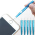 Epivol 5 Pack Phone Charge Port Cleaning Tool kit, Anti-Clogging Mini Brushes Cleaner