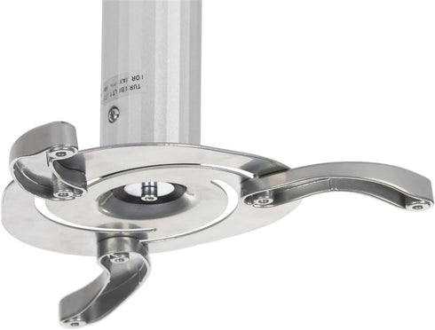 Displays2go 12" (PROJ02SV) Projector Ceiling Mount, Height, Tilt and Rotating, Cable Management