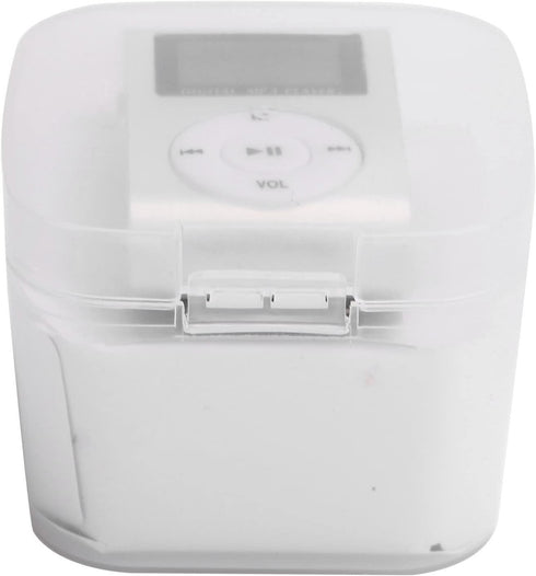 ciciglow MP3 32G,Suitable Mini Player,Mini LCD Screen Display USB Player,with Earphones,Ultra-Light Clip-on