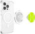 Tennis Ball PopSockets PopGrip for Tennis Lovers and Players: Swappable Grip for Phones & Tablets, MagSafe