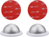 Wall Mounts for Magnetic Arlo/Arlo Pro/Pro 2 Cameras - Indoor/Outdoor (2 Pack Silver)