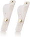 Removable and Reusable Cell Phone Grip Strap, Yetaida Telescopic Finger Kickstand Universal Silicone Holder (White)