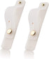 Removable and Reusable Cell Phone Grip Strap, Yetaida Telescopic Finger Kickstand Universal Silicone Holder (White)