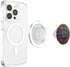 Colorful Mandala Hippie Meditation Spiritual Yoga PopSockets MagSafe PopGrip for iPhone