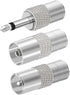 Woostars FM Radio Dipole Antenna Connector Adapters
