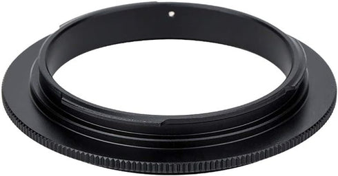 58mm Macro Lens Reverse Ring Adapter for Canon EOS Rebel T6 T7 T5 SL3 SL2 with EF-S 18-55mm Kit Lens