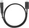 Targus 1M USB-C Male with Screw to USB-C Male Cable with USB-A Tether - ACC1133GLX