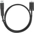 Targus 1M USB-C Male with Screw to USB-C Male Cable with USB-A Tether - ACC1133GLX