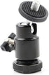Walway Hot Shoe Mount Adapter, 360 Degree 1/4" Screw Swivel Mini Ball Head
