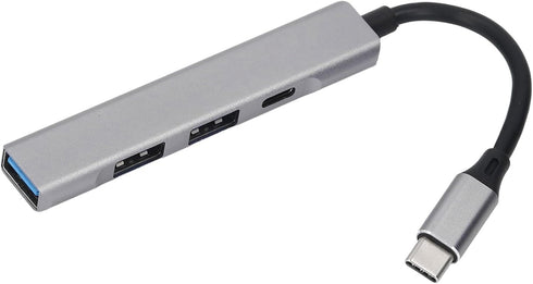 7 1 1 3.0, 2 2.0 USB A C Hub, Aluminum in USB Hub, USB Hub with USB A USB and Type C Ports for PC Computer Mobile Phone