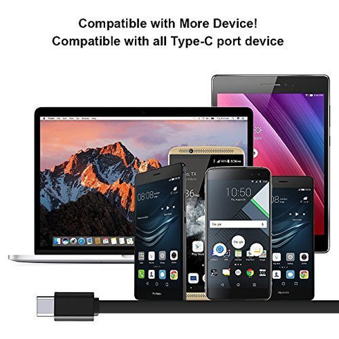 Retractable USB Type C Charger Cable for Samsung Note 8, Galaxy S22, S9, Google Pixel 6, LG G7, and more.