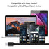 Retractable USB Type C Charger Cable for Samsung Note 8, Galaxy S22, S9, Google Pixel 6, LG G7, and more.