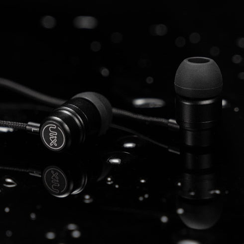 UliX Rider Wired Earbuds, In-Ear Headphones with Microphone, Anti-Tangle Cable, for iPhone, iPad, Samsung