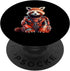 Futuristic Cyborg Steampunk Mechanical Red Panda Robot PopSockets Standard PopGrip
