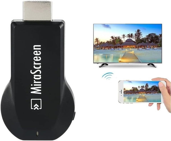 SmartSee MiraScreen Wireless Display Adapter 1080P HDMI Screen Mirroring Media Player for Tablet Smartphone
