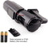 Solar Powered Bullet Dummy Fake CCTV Dome Camera with Flashing Red LED Light & Warning Security Alert Sticker