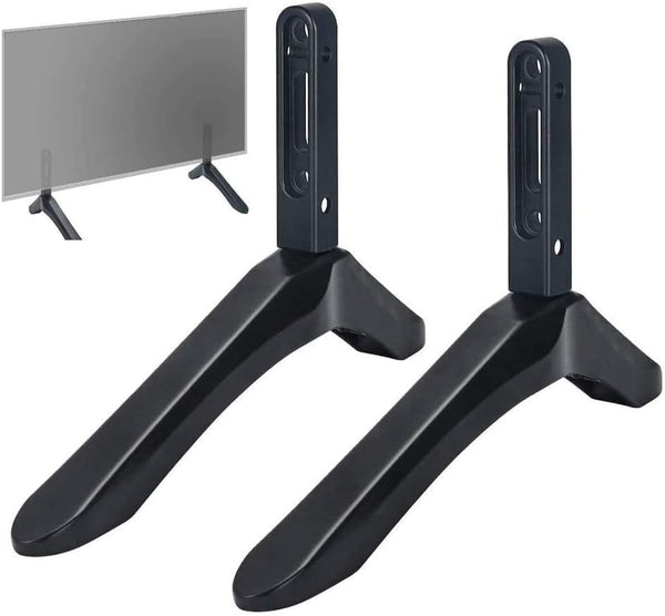 Drsn TV Pedestal Stand Mount Legs with 99Lbs Weight Capacity, Compatible with 2.16"/5.5cm
