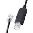 Cutesliving RS232 RJ9 4P4C PL2303GT Chipset Control(Black,10FT) USB Serial to Update Firmware Cable with Prolific