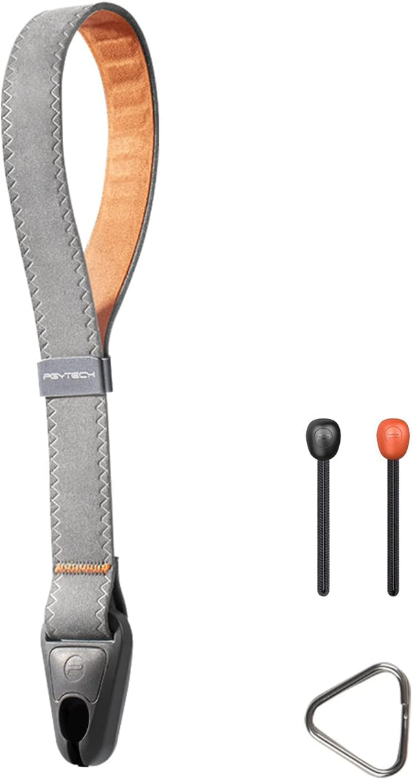 PGYTECH Camera Wrist Strap for Photographers, Adjustable Quick Release Hand Strap for Sony, Nikon, Canon