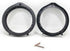 TEAMWILL 2 Pairs Car Speaker Adapter Board and Wiring Harness Connector for Honda-Civic 6.5"