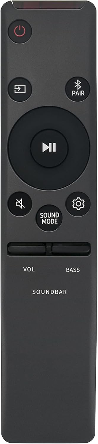 AULCMEET AH59-02766A Remote Control Replacement for Samsung Sound Bar Speaker HW-NW700, HW-N400, HW-R40M