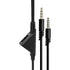 Replacement Cord for Astro A10, 2.0 M Audio Gaming Volume Control Headset Cable, Braided Wire for A40/A40TR (Black,