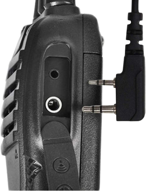 Walkie Talkie Headset for Baofeng BF-888s, Kenwood TK-3160, Two Way Radio with Mic PTT Earpiece