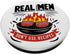 Real Men Don't Use Recipes Grill Party Grilling BBQ Funny PopSockets Standard PopGrip