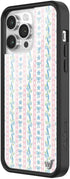 Wildflower 14 6.5ft Cases - Compatible with iPhone Pro Max | Protective Black Bumper, Drop Test Certified, Women Owned