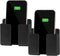 CEI&BPY 2Pcs Wall Mounted Phone Holder, Self Adhesive Stand for Shower/Charging, Compatible with iPhone and Android