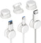 Koujut Cord Organizer Holder, 2025 New Desk Cable Management, Cable Clips Organize Phone