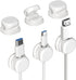 Koujut Cord Organizer Holder, 2025 New Desk Cable Management, Cable Clips Organize Phone