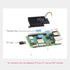 Waveshare Active Cooler Fan with Thermal Pads, Aluminium Heatsink, Compatible with Raspberry Pi 5
