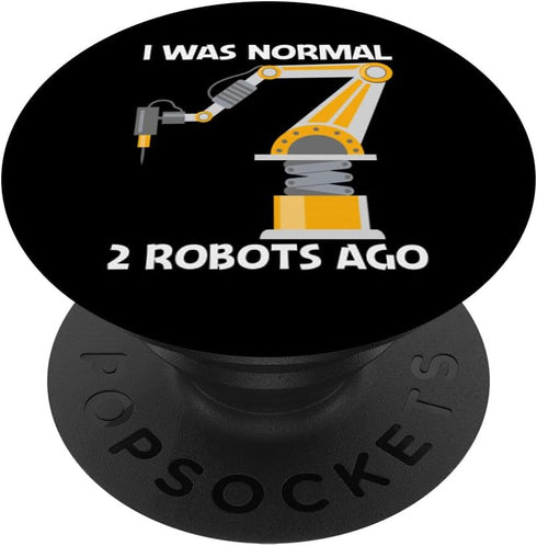 Cool Robotics Art for Men Women, Robot Engineering PopSockets Standard PopGrip