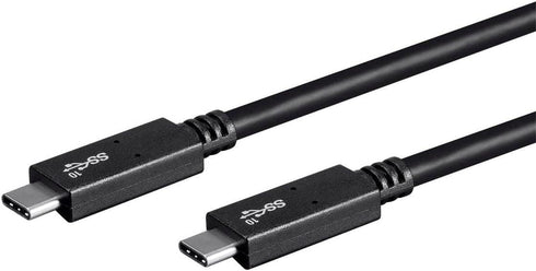 Monoprice USB Type-C to Type-C 3.1 Gen 2 Cable - 10Gbps, 5 Amp, 30AWG, 3.3 Feet - Black
