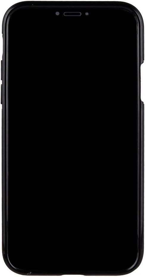 Case-Mate Tough ID Case for iPhone X - Leather Wallet, Slim Protective Design for iPhone 10 - Black