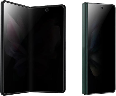 Privacy Screen Protector for Galaxy Z Fold 3, 1PCS Outside + 1PCS Inner Anti-Spy Soft Film