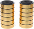 12 Pack Speaker Isolation Feet, 48mm Plastic Shock Absorption Base Pads for Audio CD AMP HiFi Subwoofer Repair