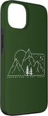 Vintage Granola Boy Aesthetic Salty Granola Girl 13 Camping PNW Case for iPhone