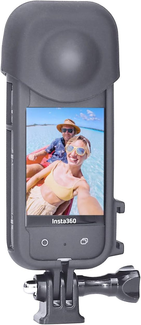 Frame Case for Insta360 One X3 with Lens Cap and Screen Protector