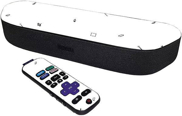 MIGHTY SKINS MightySkins Glossy Glitter Skin Compatible with Roku Streambar Media Player (2020) -