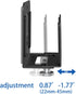 Monzlteck Adjustable Wall Mount Holder for Apple TV, ROKU, Router, Modem, and Other Media Players