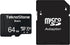 Teknostone Basic 64GB MicroSDXC Flash Memory with Adapter 90MB/s Read 50MB/s Write UHS-I
