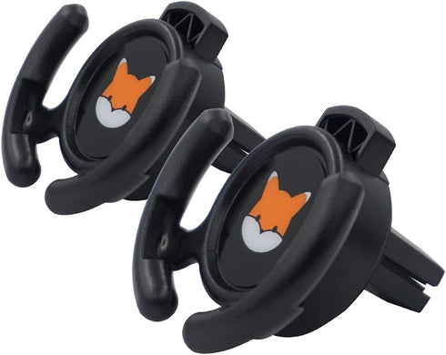 Car Vent Mount Holder 2 Pack, Compatible with Popsocket, Car Mount for Pop Socket Grips with Secure AC Vent Clip