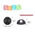 Shintop Cord Organizer, 6 pack Black Charger Holder Cable Clips Wire Clips for Organizing Desk Nightstand Car Phone Charger