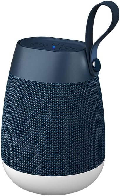 thl Portable Bluetooth Speaker with 360 Music Rhythm Lights, Bluetooth 5.3, IPX5 Waterproof,