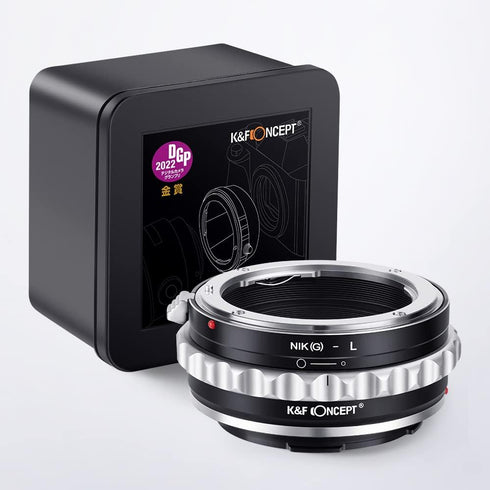 K&F Concept Lens Mount Adapter NIK(G)-FX for Nikon F (G-Type) Lens to L Mount Camera Body