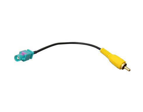 15cm Antenna Adapter for Fakra Male to RCA Male for Car Reverse Backup Rear View Camera Long